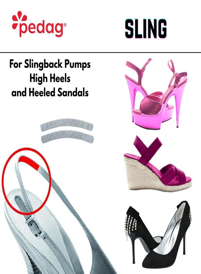 Pedag 137 Sling Leather Shoe Strap Grip, 2 Pair Per Package, One Size Fits All - Image 5